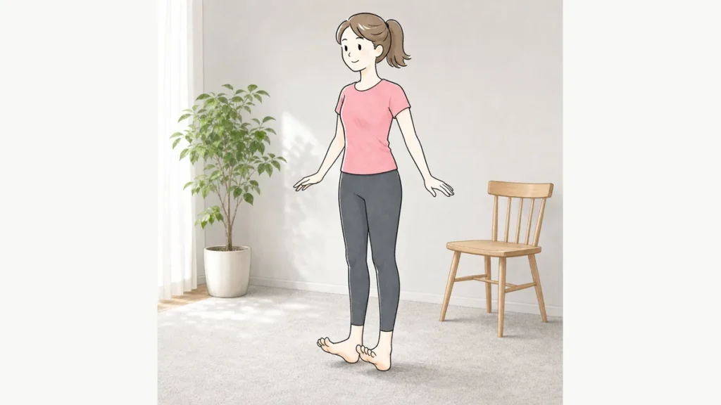 立位バランスチェック