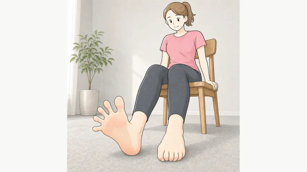 足指グーパー