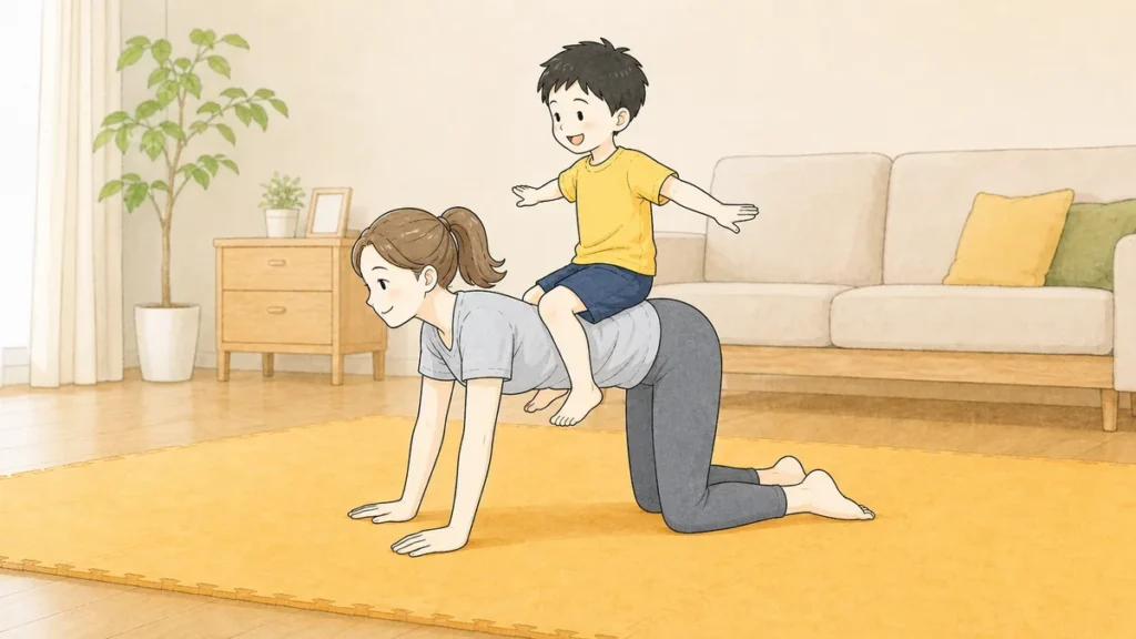 馬乗りバランス